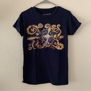 Doctor Who Van Gogh Tardis Graphic Tee